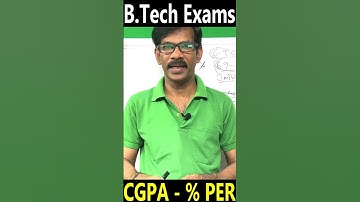 CGPA to Percentage  |B.Tech- JNTU AR-23 | Journey with Joga Rao | Shorts-2|
