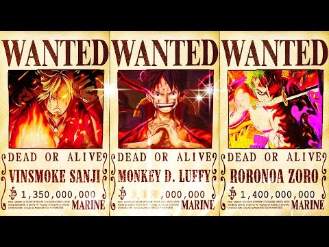 The Final Bounties! Straw Hats Post-Wano