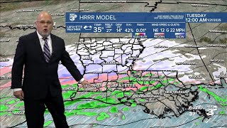 KATC Weather Forecast 6pm 01-20-25