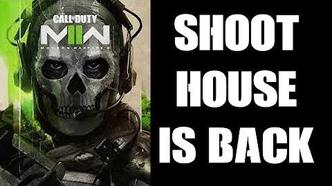 A Quick Look At The New Remastered "Shoot House" Map In COD MW2 Modern Warfare II (Xbox Series S)