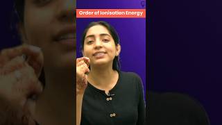 Best Trick🔥to remember Order of Ionisation Energy | #Iit #neet #shorts #hack