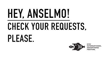 Do you know Anselmo? Ask him to check his requests, please