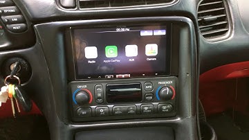 Double Din Head unit Install in a C5 Corvette - Part 2