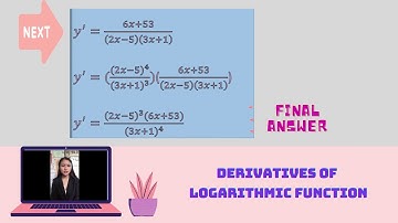 Derivatives of Trigonometric Function, Logarithmic Function, Exponential Function, and Maxima/Minima
