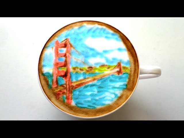 Travel Inspired Latte Art | Find Your Happy | POPSUGAR Food