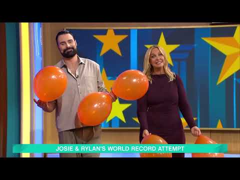 Can Rylan & Josie Make A New World Record? | 27/08/2025 | This Morning Clips
