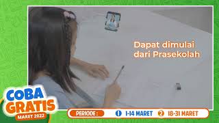 Coba Gratis Kumon Matematika & Bahasa Inggris - Maret 2022