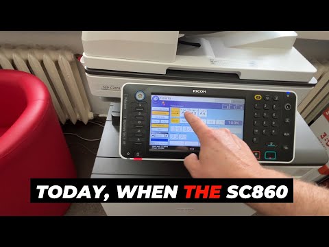 ريكو  كيفية إصلاح خطأ 860 في الطابعات والناسخات