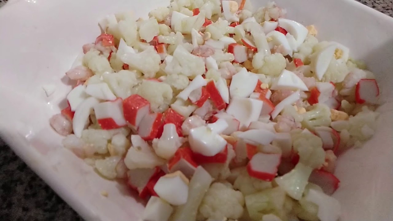 Ensaladilla de coliflor