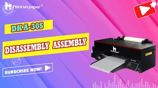 DK A-30S DTF Printer & Cutter Installation | Easy Setup for Small Printing Businesses