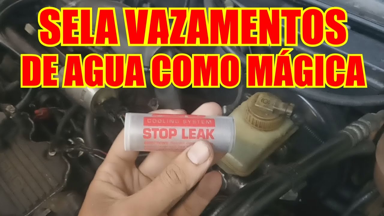COMO USAR O STOP LEAK RADIADOR