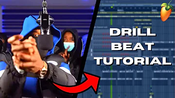 How To Make DRILL Beats For Chinx & WorkRate (FL Studio Tutorial)