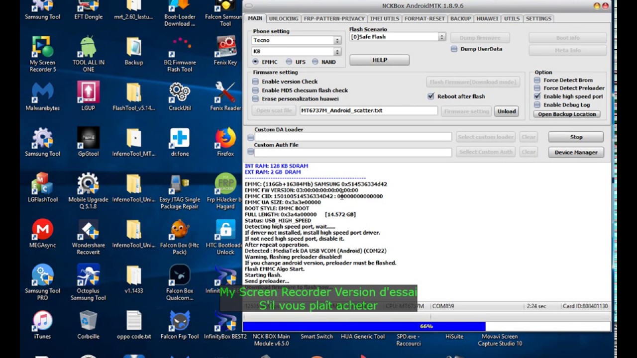 tecno k8- spark pro secure boot flashing