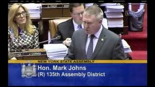 Assemblyman Mark Johns Votes Against Legislative Pay Raise