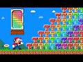 Super Mario Bros. but there are MORE Custom Flower All Characters! | Game Animation