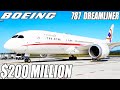 Inside The $200 Million Private Boeing 787 Dreamliner