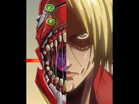 Eva02, but with Female Titan roars
