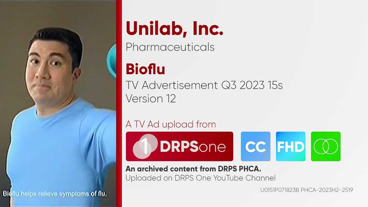 Bioflu TV Ad Q3 2023 15s (Philippines, Version 12) [CC/HD/ST]