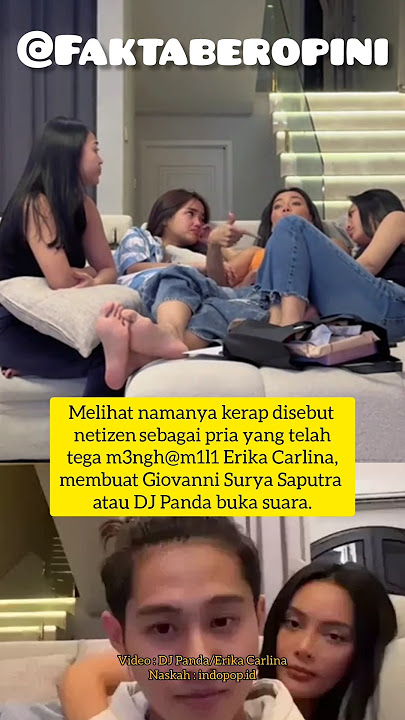 Tanggapan DJ Panda perihal Erika Carlina #newshorts #shorts #erikacarlina #djpanda