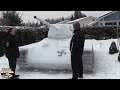 T-34/76 - Jääpanssarivaunu on lasten upea lumilinna