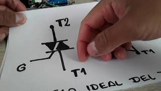 ¿ COMO MEDIR UN TRIAC Y SCR ?  MODELO IDEAL