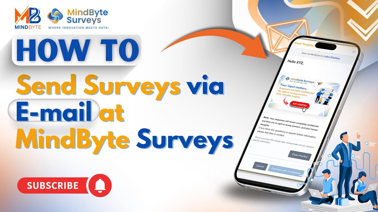How to Send Surveys via Email in MindByte Surveys | Step-by-Step Tutorial