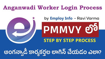 Anganwadi worker login process in PMMVY | How to create new password for login | forgot password