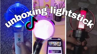 ♡unboxing kpop lightstick || TikTok compilation || ARMS |♡