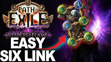 How to Get a Easy Six Link on LeagueStart in Path of exile 3.27 Keepers of the Flame