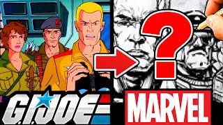 Pt 13! MARVEL ARTIST draws GIJOE as part of my 500+ Character ULTIMATE 80S PIECE!