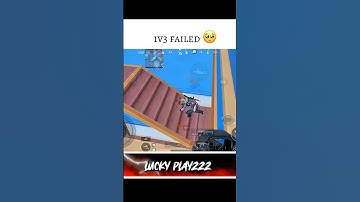 1v3 Failed 🥺 #shorts