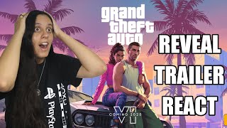 Grand Theft Auto VI Trailer 1 REVEAL REACTION! (REAÇÃO!)