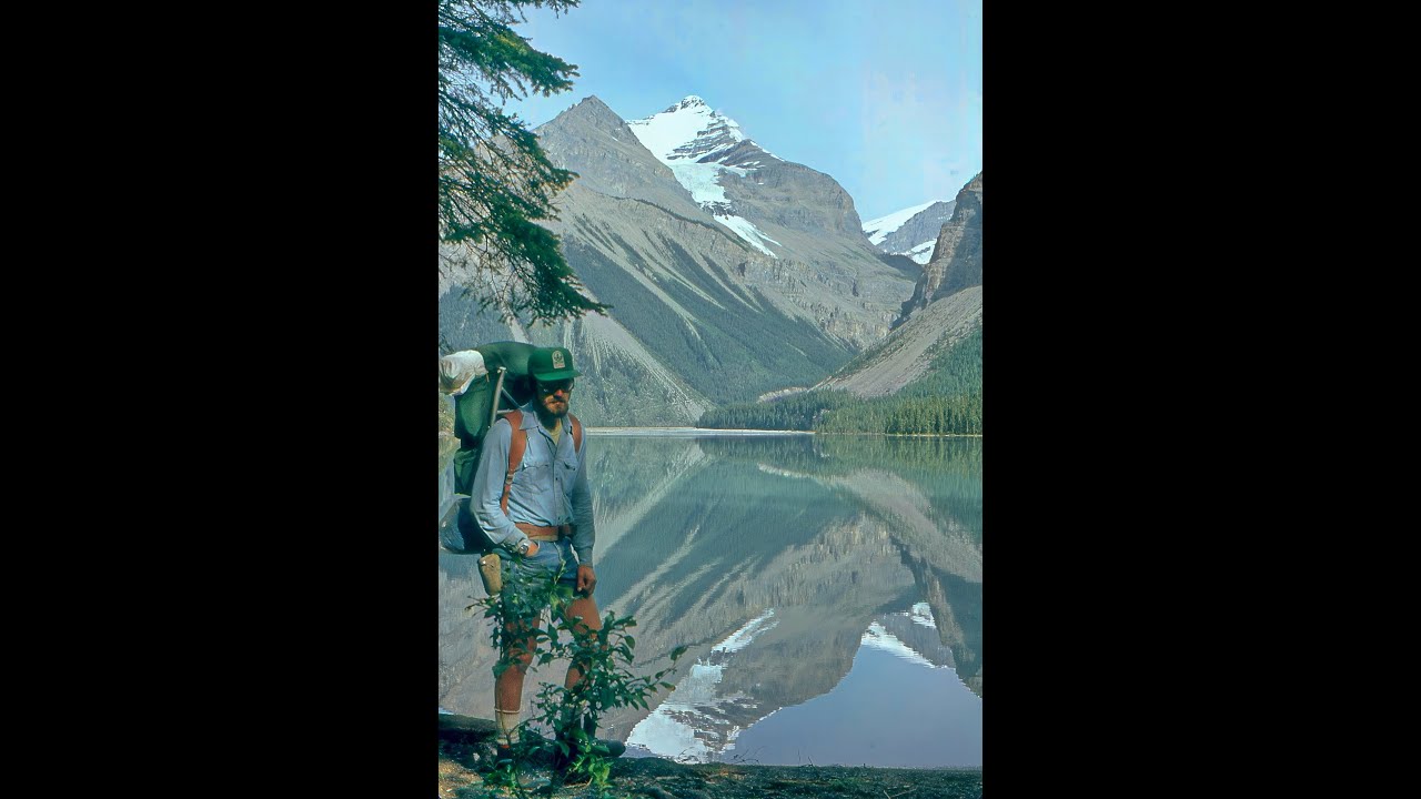 1977 Berg Lake Hike - A 3-Day Hike