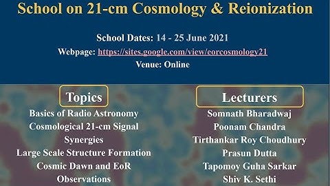 EoR Tutorial- 1 (School on 21-cm Cosmology & Reionization, 2021 )