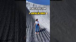 Places On Earth For Adrenaline Junkies!  #Travel #Shorts #Adrenaline