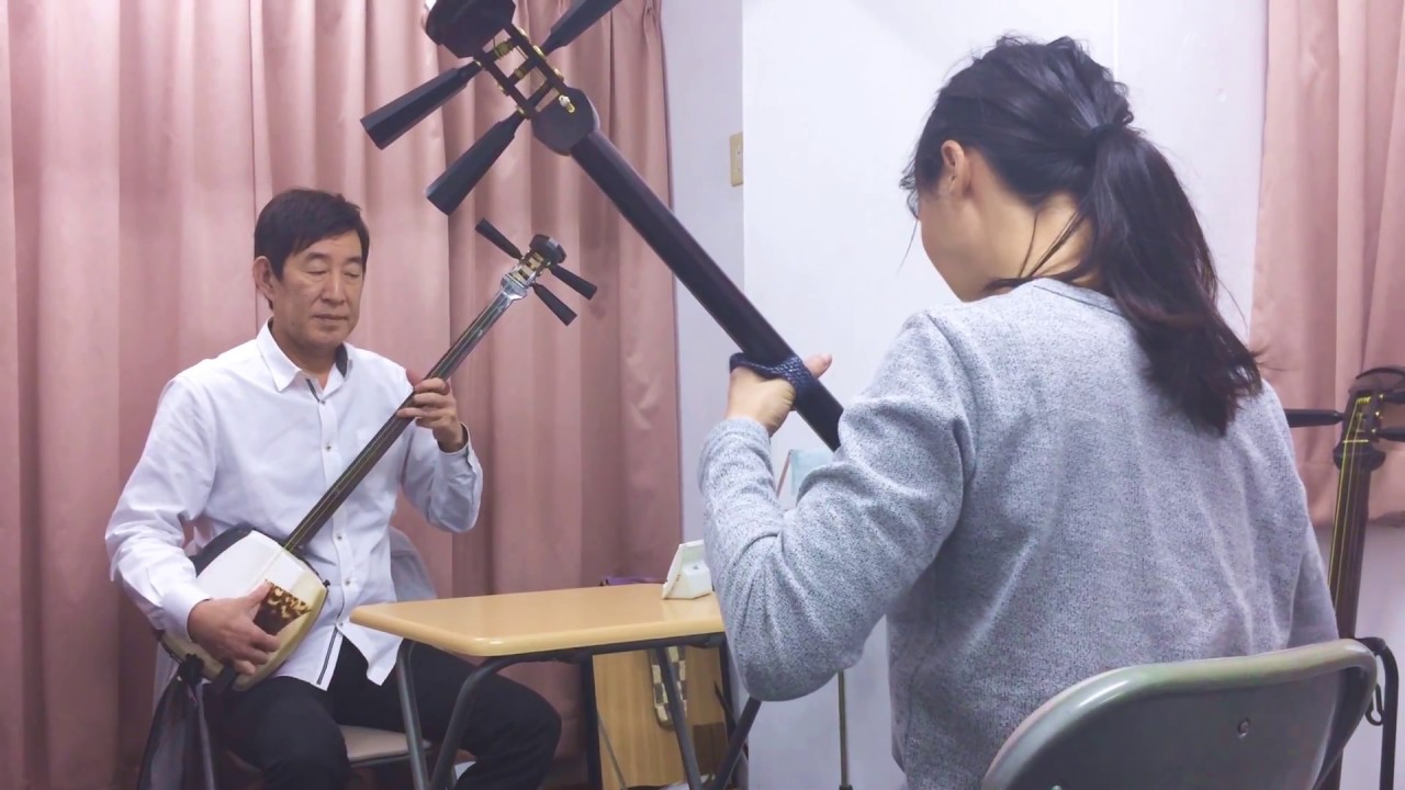 澤田勝成 津軽三味線教室 お稽古風景「六段」 - YouTube