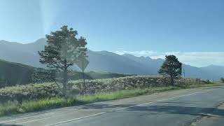Colorado Highway 285 South and 17 South from Salida - June 2024