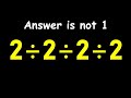 Can You Solve This Simple Math Problem?