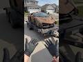 Restoring a Destroyed $500,000 Lamborghini (ASMR). #asmr #shorts #restoration