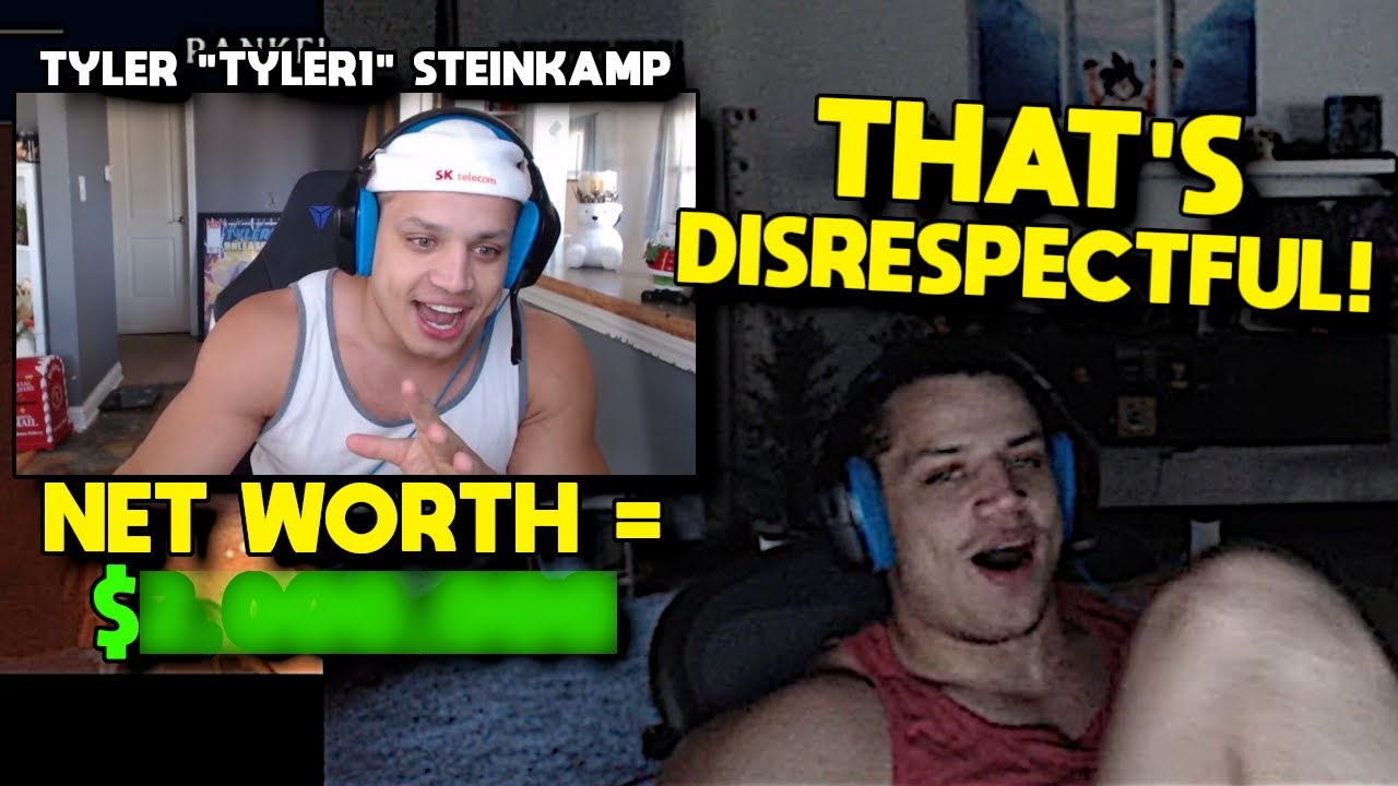 Tyler1 reacts to his Net Worth - YouTube