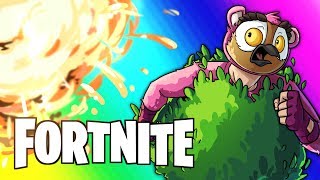 Fortnite Funny Moments  Skybridge Strategy and Wildcat Clutch!