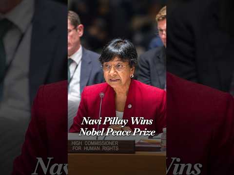 Video Indian-origin Tamil jurist Navi Pillay wins Nobel Peace Prize 2026