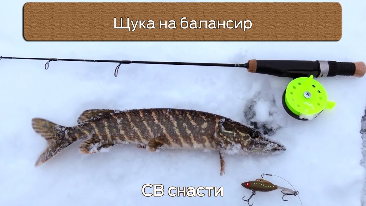 Щука на балансир : СВ снасти.