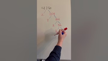 Prime Factorization With Larger Numbers #math #homeschoolmath  #mathinstruction #mathematics