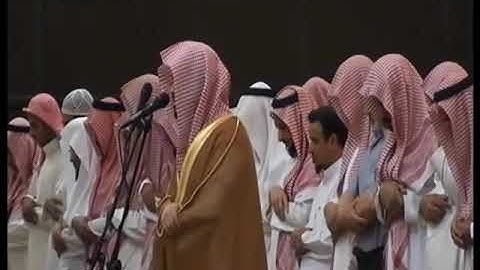 (وكذلك أخذ ربك)مقطع مؤثرة من سورة هود بصوت الشيخ ياسر الدوسري