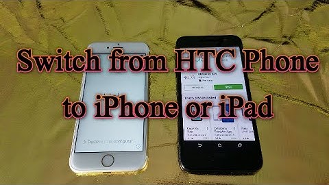 Switch from HTC Phone to iPhone or iPad- Move Contacts, Messages, Videos, Photos, Email, etc