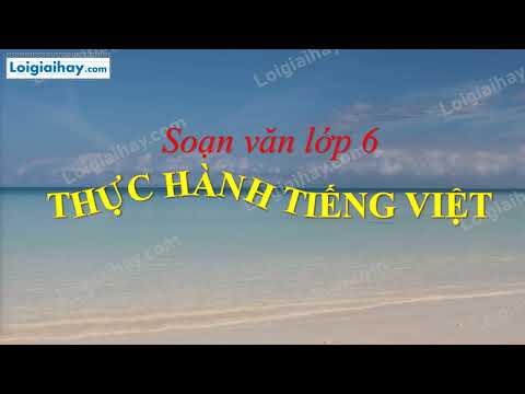 Soạn bài Thực hành tiếng Việt bài 10 SGK Ngữ văn lớp 6 tập 2 CTST