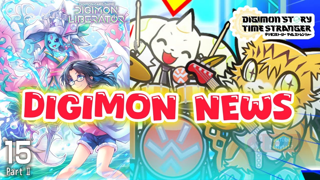 Digimon News: Cross Arts & Personalities in Time Stranger, Liberator 15 ...