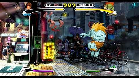 Capcom Vs SNK - nerdjosh (Mai/Balrog/Guile/Ryu) vs MoscowMitch (Ken/Blanka/Sakura) ROLLBACK NETCODE