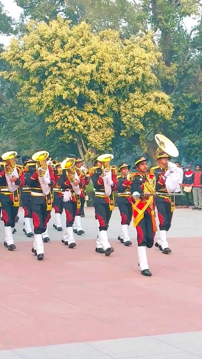 NCC Band Performance : Sare Jahan se Achha. #shorts #viral #republicday #ncc #band